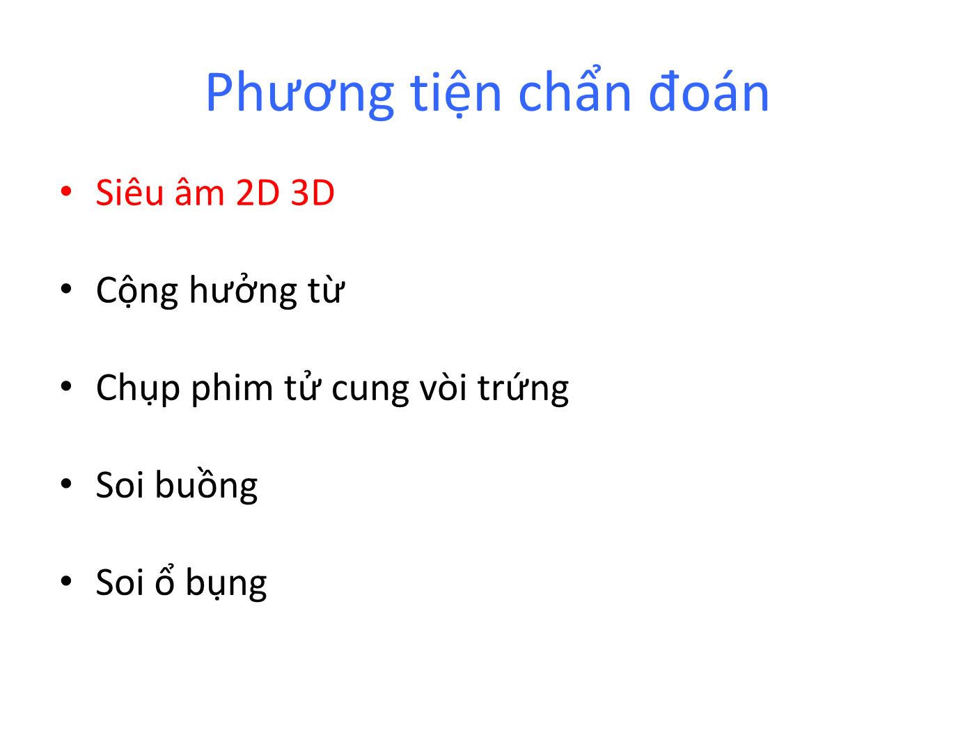 Bài giảng Lạc nội mạc ngoài tử cung trang 3