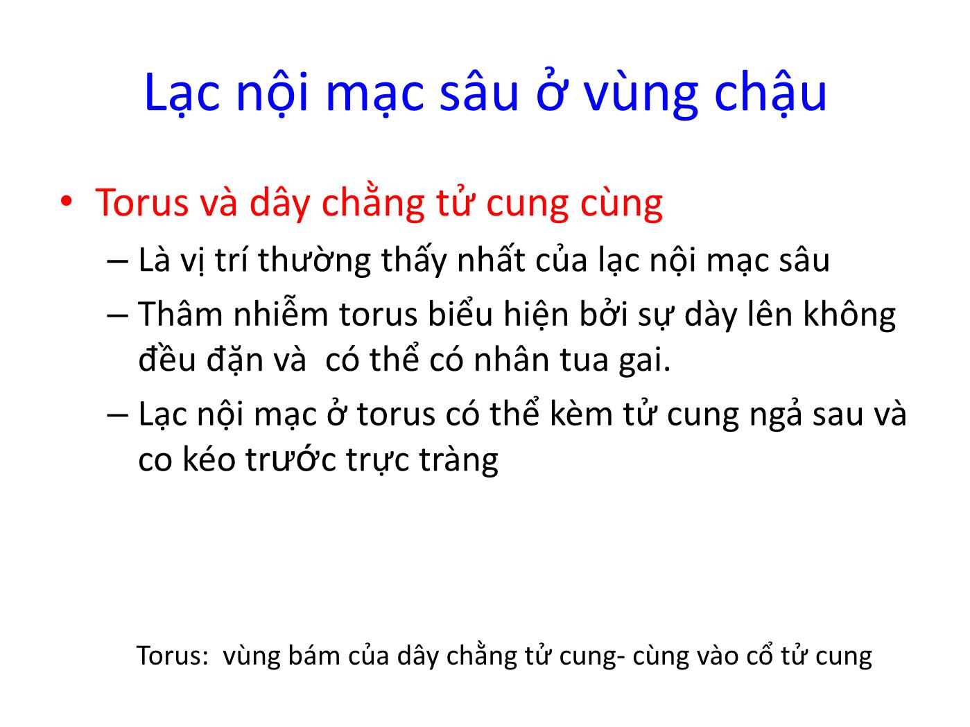 Bài giảng Lạc nội mạc ngoài tử cung trang 7