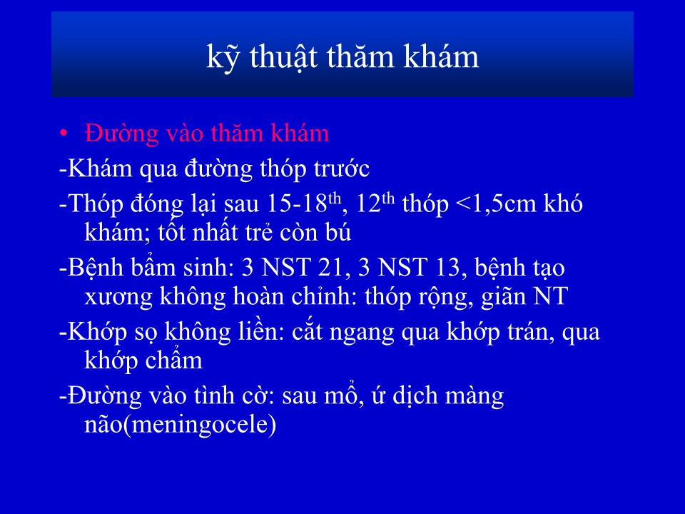 Bài giảng Siêu âm qua thóp - Phạm Minh Thông trang 4