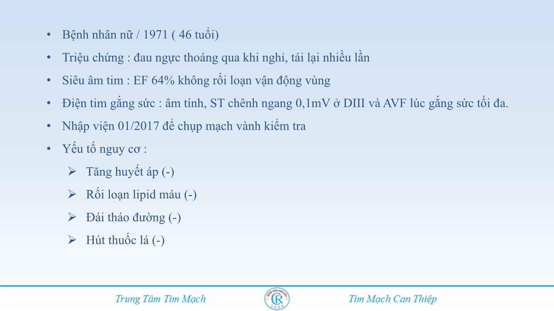 Đề tài Co thắt mạch vành : Chẩn đoán bị lãng quên - Nguyễn Việt Phương Thùy trang 4