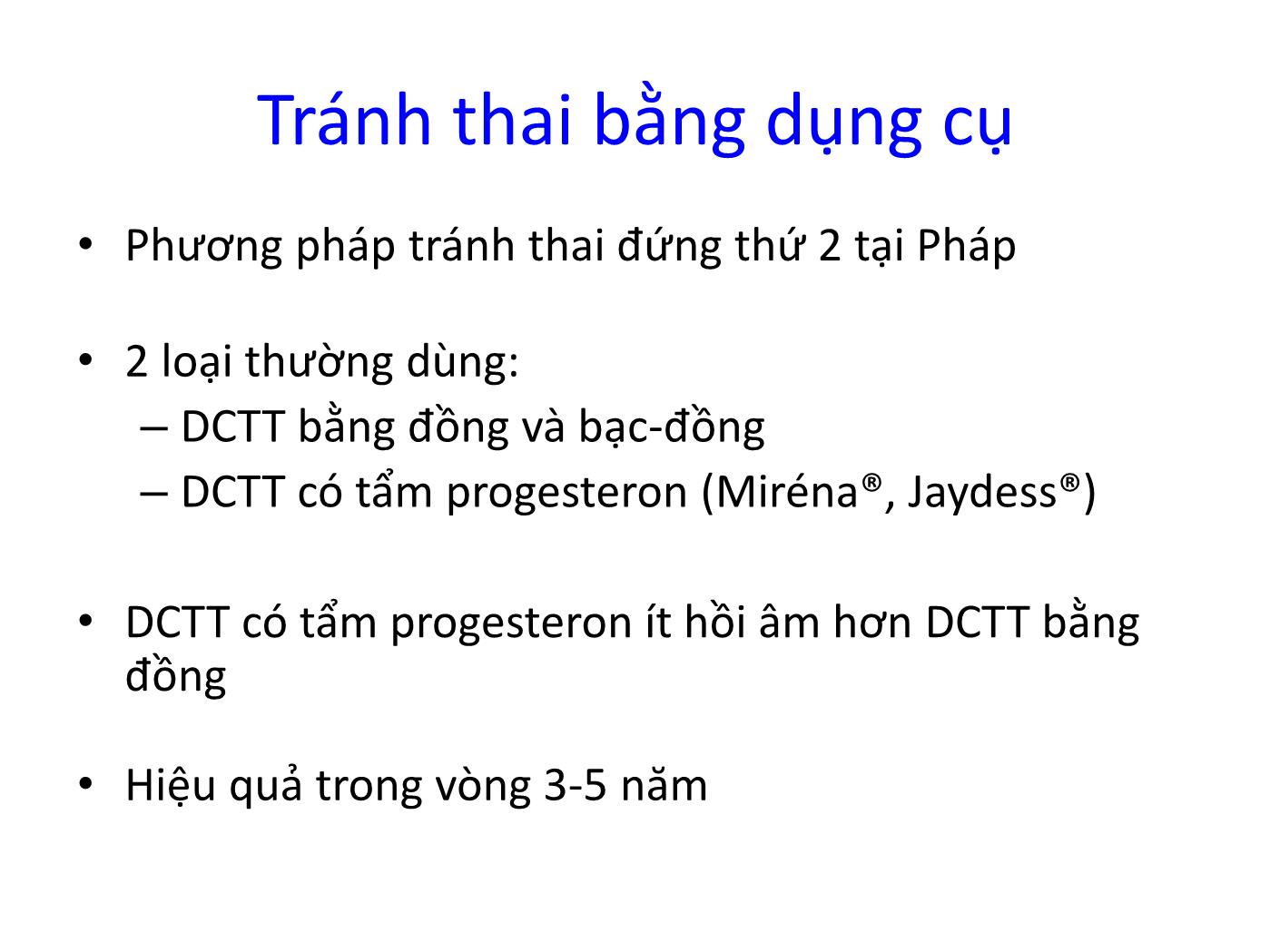 Bài giảng Siêu âm và đặt dụng cụ tránh thai trang 2