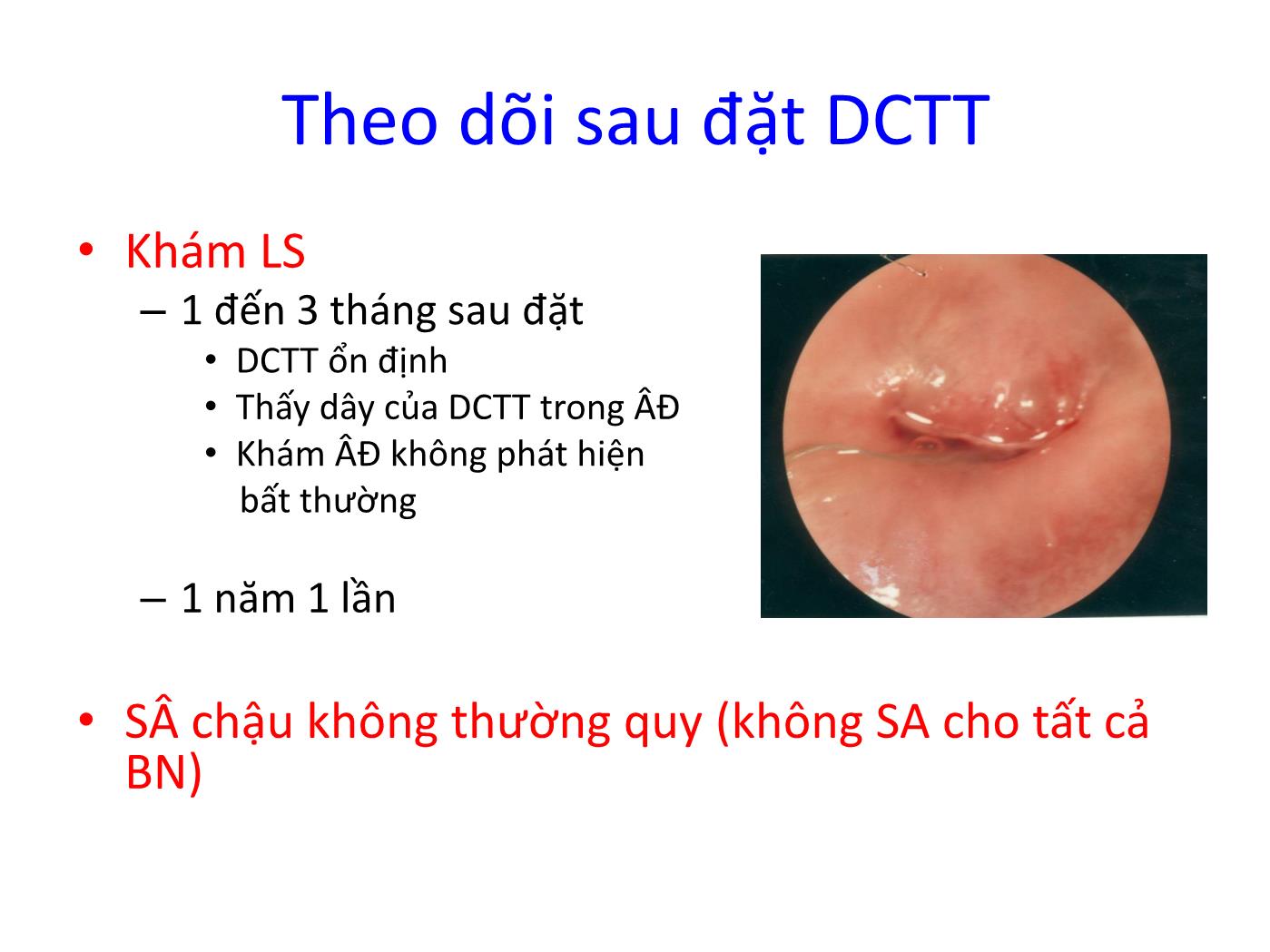 Bài giảng Siêu âm và đặt dụng cụ tránh thai trang 8