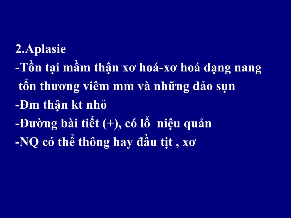 Đề tài Những bất thường đường bài tiết trang 6