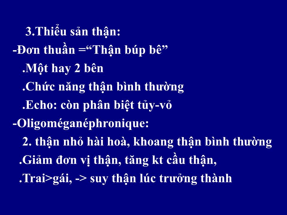 Đề tài Những bất thường đường bài tiết trang 7