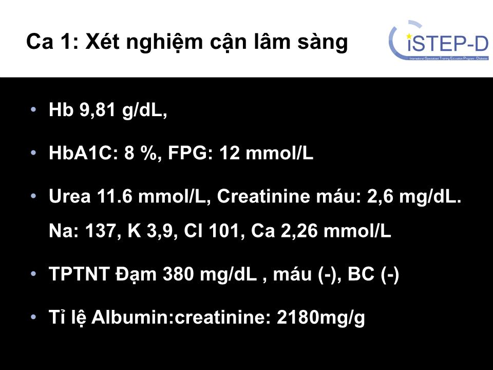 Đề tài Các giai đoạn bệnh thận ở bệnh nhân đái tháo đường - Huỳnh Ngọc Phương Thảo trang 5