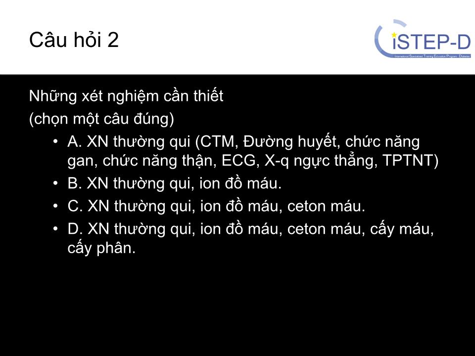 Chăm sóc bệnh nhân ĐTĐ trong những ngày bị ốm (bệnh khác) trang 8