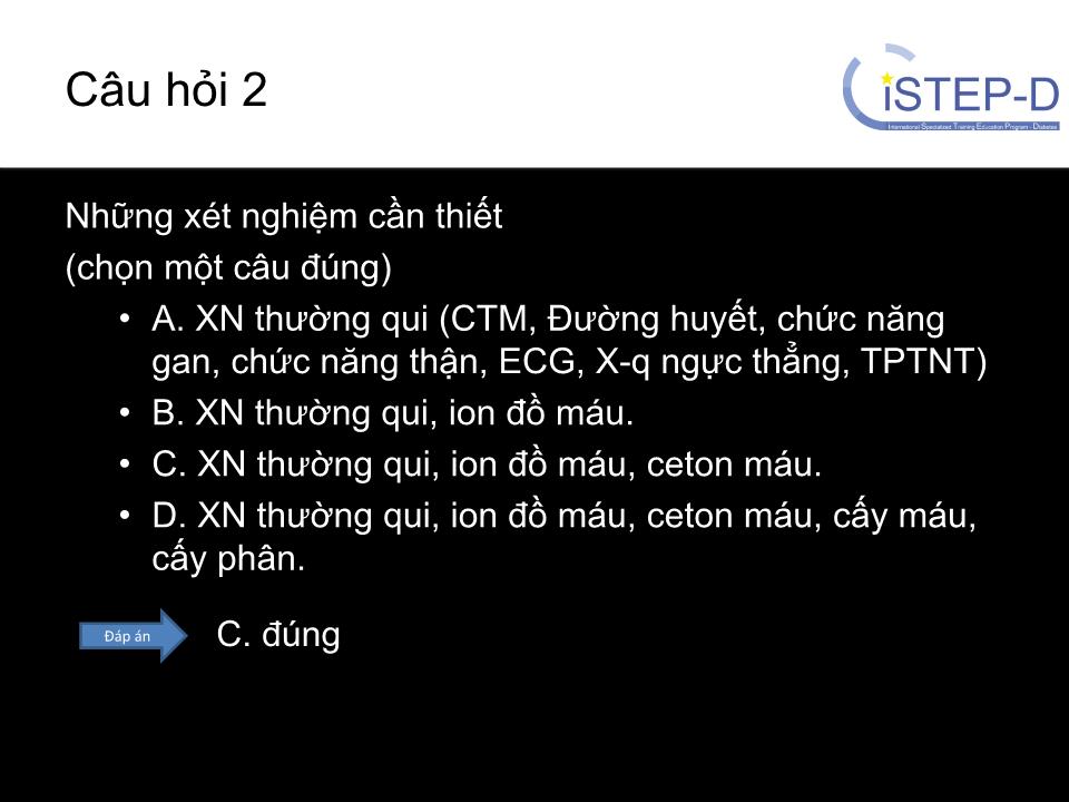 Chăm sóc bệnh nhân ĐTĐ trong những ngày bị ốm (bệnh khác) trang 9