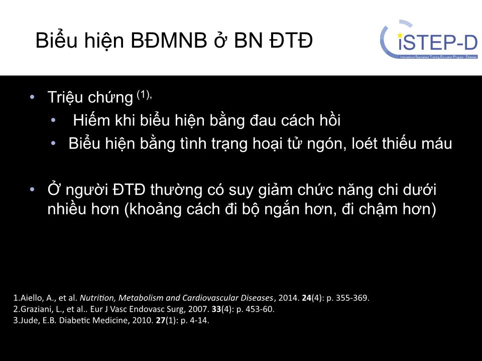 Đề tài Bệnh động mạch ngoại biên trên bệnh nhân Đái tháo đường trang 6