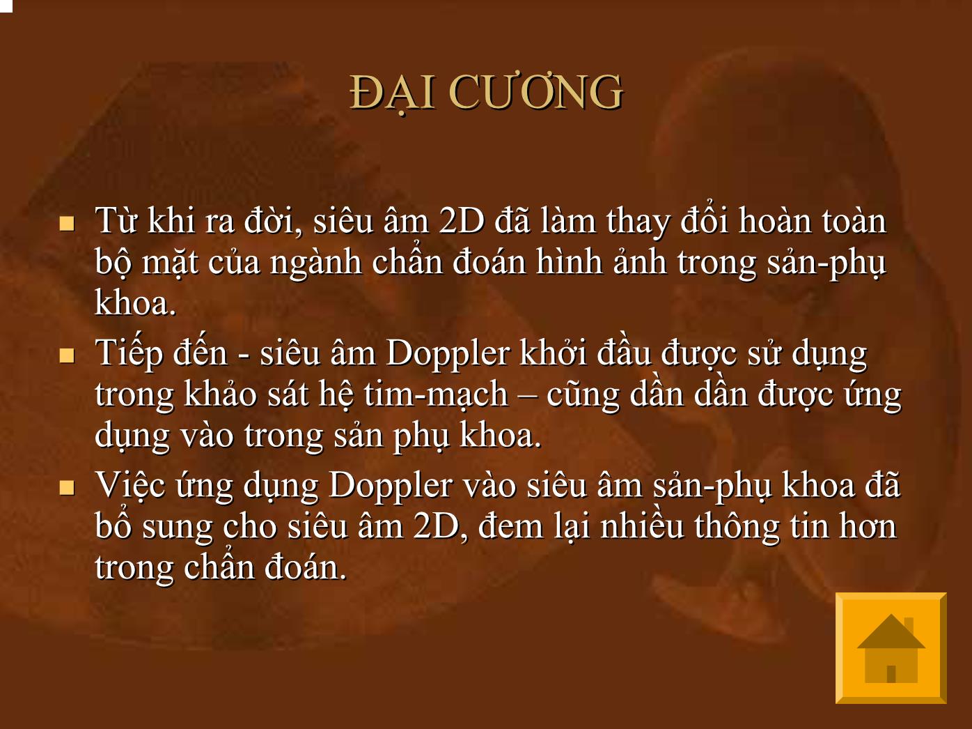 Bài giảng Doppler ứng dụng trong sản phụ khoa - Nguyễn Quang Trọng trang 3