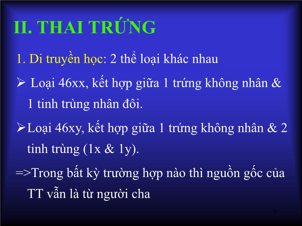 Bài giảng Siêu âm chẩn đoán bệnh lý tế bào nuôi - Huỳnh Văn Nhàn trang 3