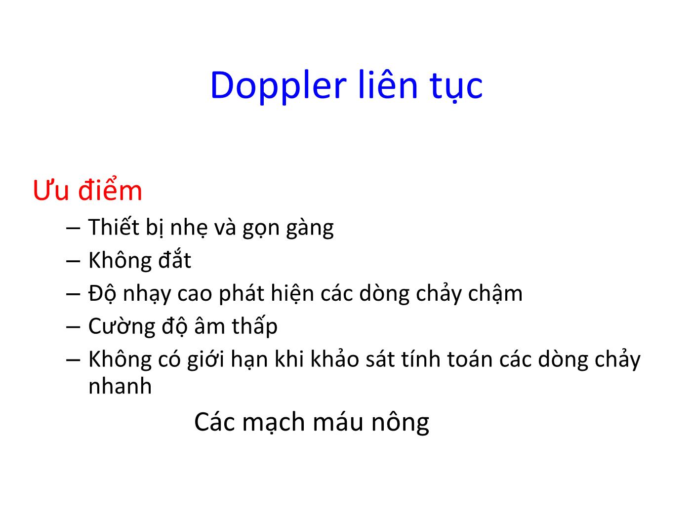 Siêu âm Doppler sản khoa trang 10