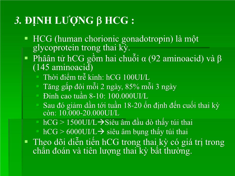 Đề tài Các kỹ thuật đánh giá sức khỏe thai nhi - Nguyễn Thị Diễm Vân trang 10