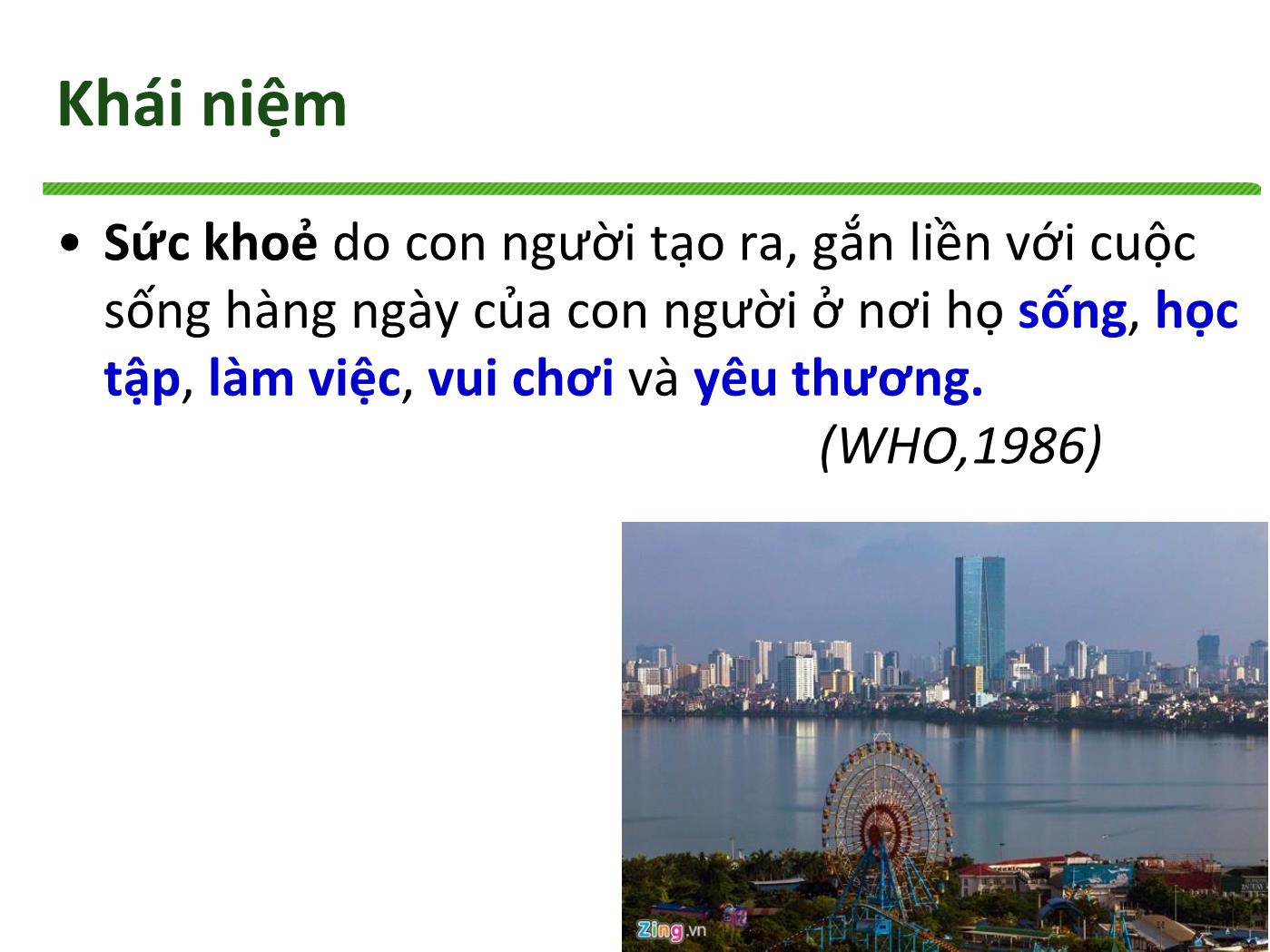 Bài giảng Nâng cao sức khoẻ tại các cơ sở/địa điểm - Trương Quang Tiến trang 4