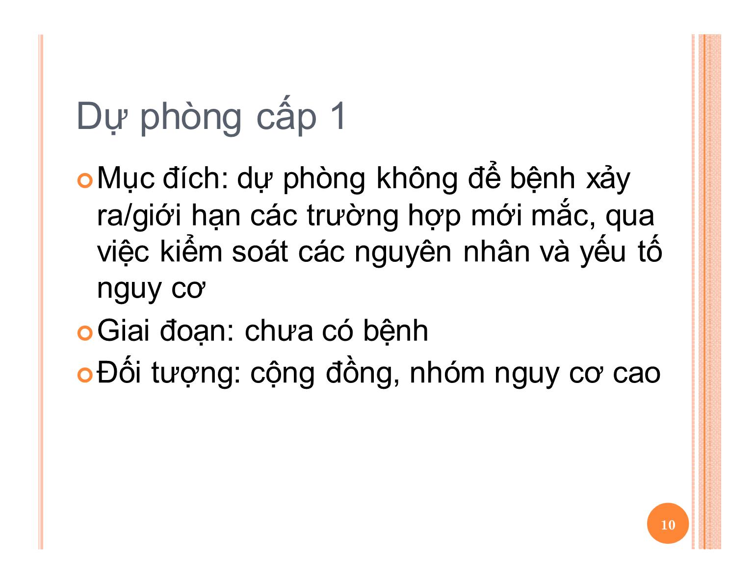 Bài giảng Dịch tễ học và dự phòng trang 10