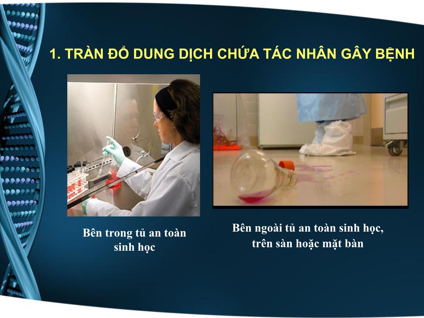 Phòng ngừa và xử lý sự cố trong phòng xét nghiệm trang 7