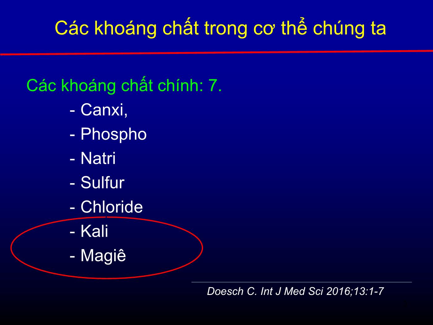 Bổ sung các khoáng chất khi điều trị bệnh lý tim mạch: Có thật sự cần thiết? trang 3