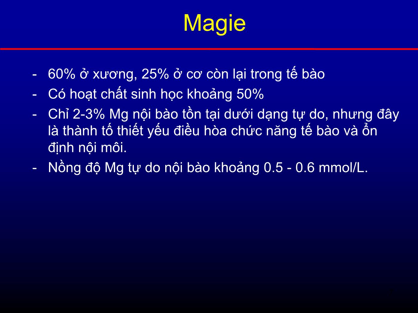 Bổ sung các khoáng chất khi điều trị bệnh lý tim mạch: Có thật sự cần thiết? trang 7