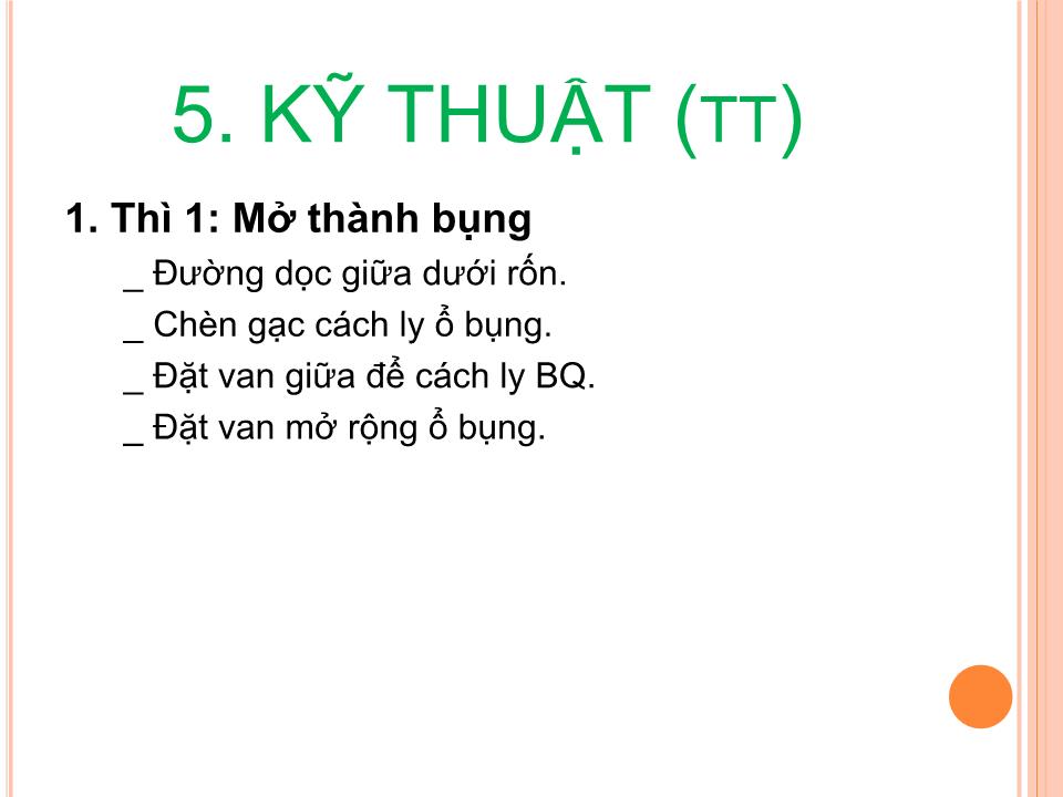 Bài giảng Cắt tử cung trong cấp cứu sản khoa trang 10