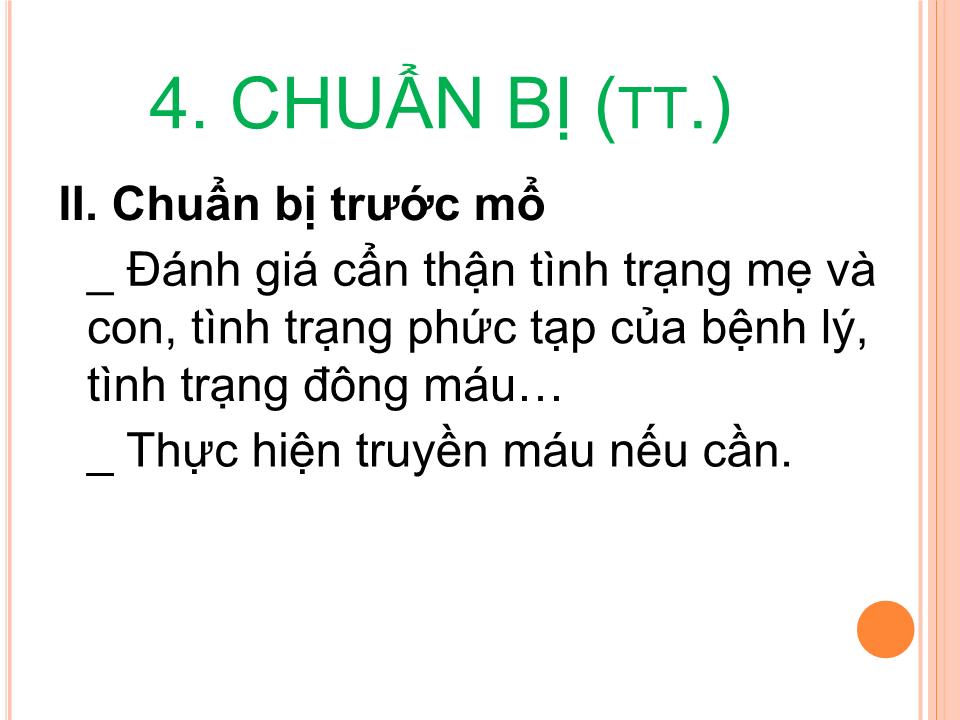 Bài giảng Cắt tử cung trong cấp cứu sản khoa trang 8