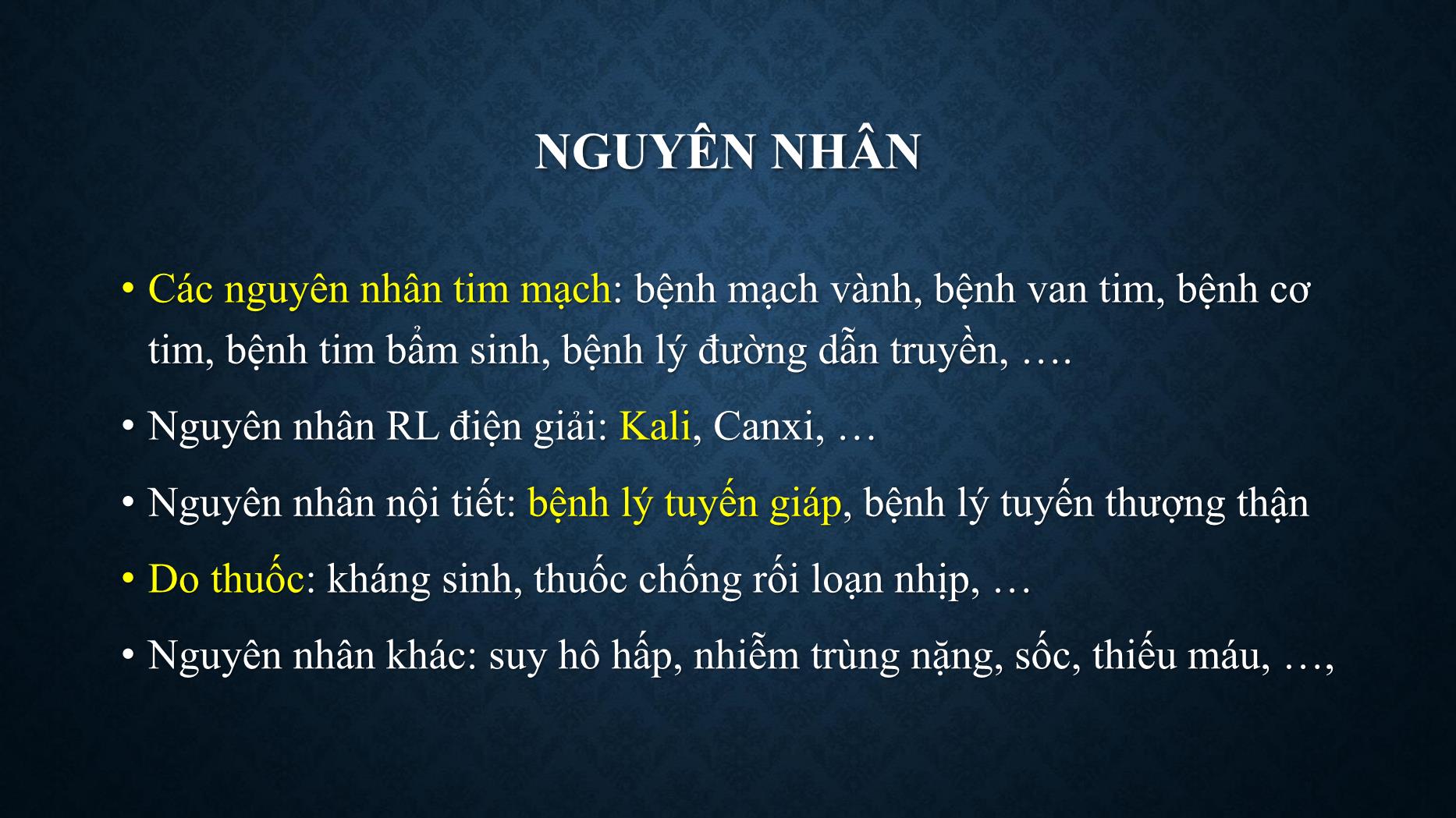 Bài giảng Chẩn đoán và xử trí ngoại tâm thu - Trần Tuấn Việt trang 2