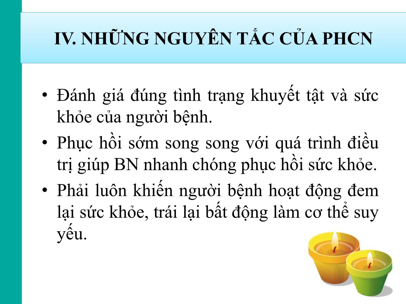 Đại cương vật lý trị liệu & phục hồi chức năng - Hà Văn Châu trang 10