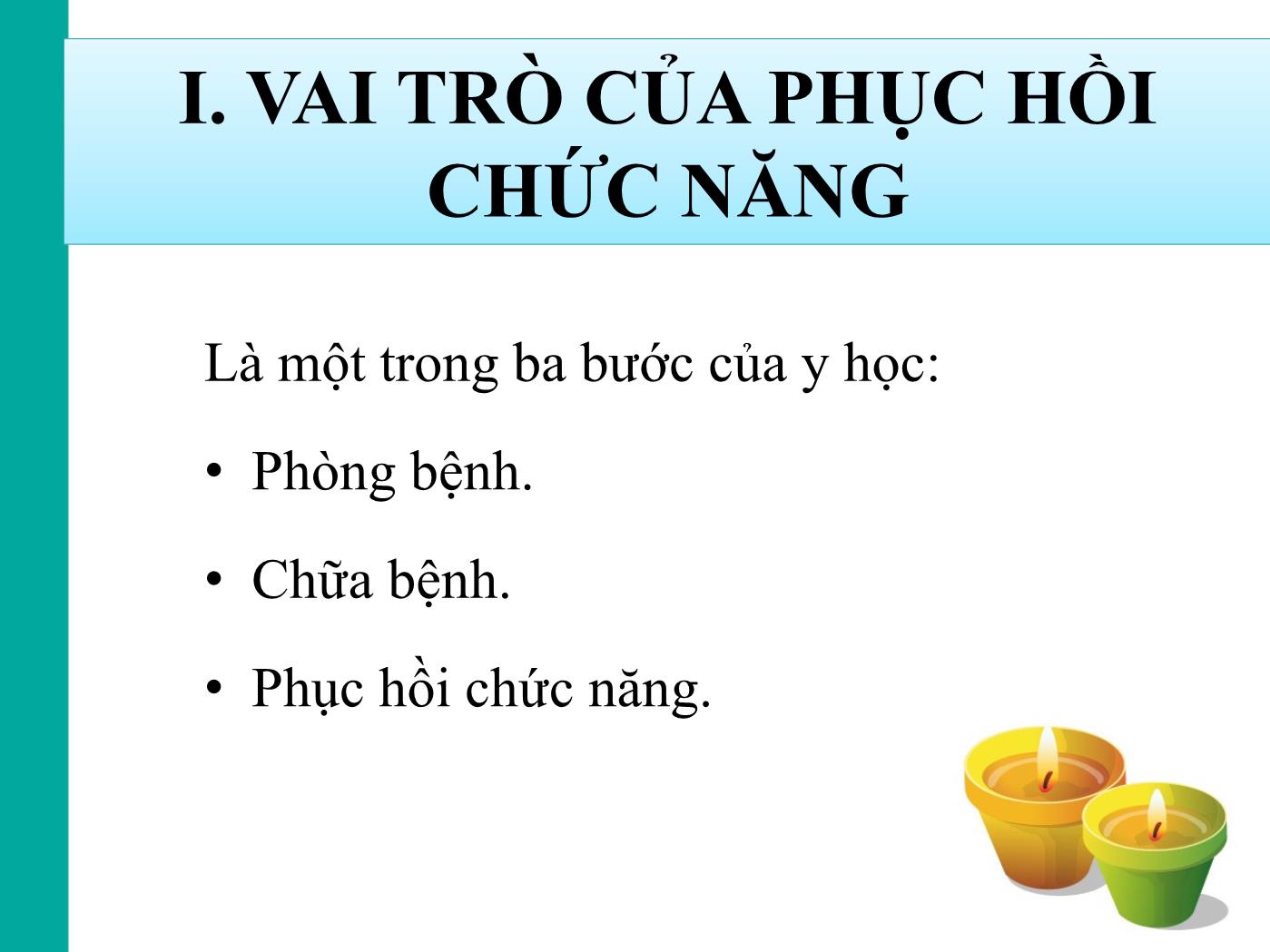 Đại cương vật lý trị liệu & phục hồi chức năng - Hà Văn Châu trang 4