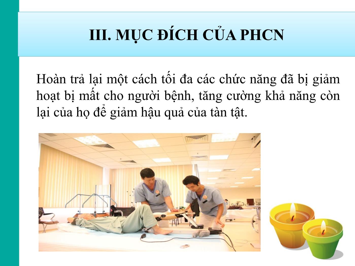 Đại cương vật lý trị liệu & phục hồi chức năng - Hà Văn Châu trang 6