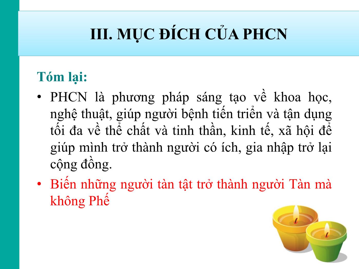 Đại cương vật lý trị liệu & phục hồi chức năng - Hà Văn Châu trang 9