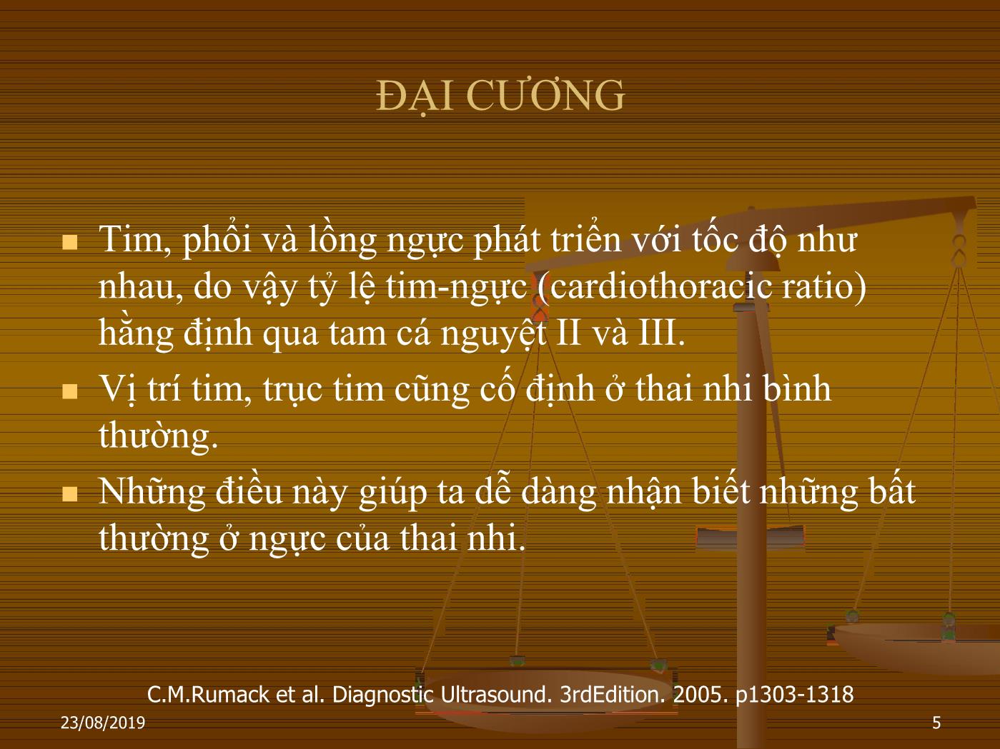 Bài giảng Siêu âm ngực thai nhi - Nguyễn Quang Trọng trang 5