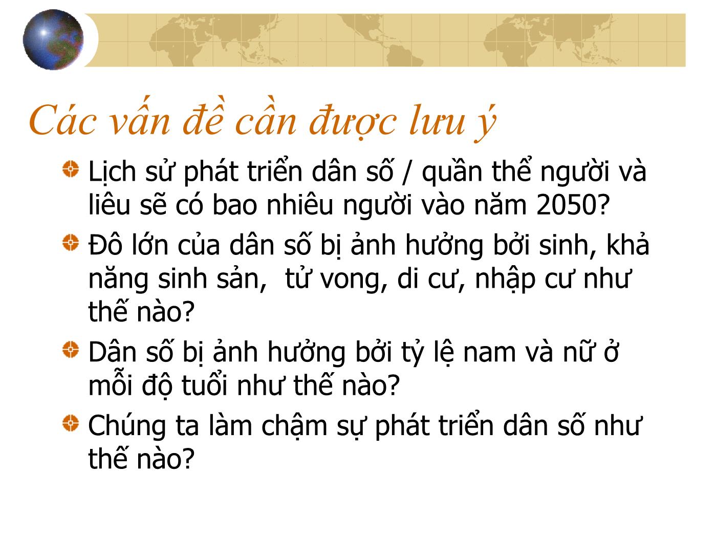 Bài giảng Tính động ở quần thể người - Lê Hoàng Ninh trang 2