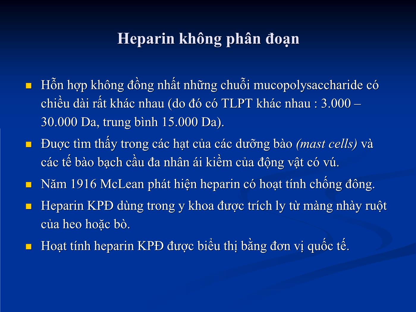 Bài giảng Điều trị chống huyết khối trong các bệnh lý tim mạch - Hồ Huỳnh Quang Trí trang 8