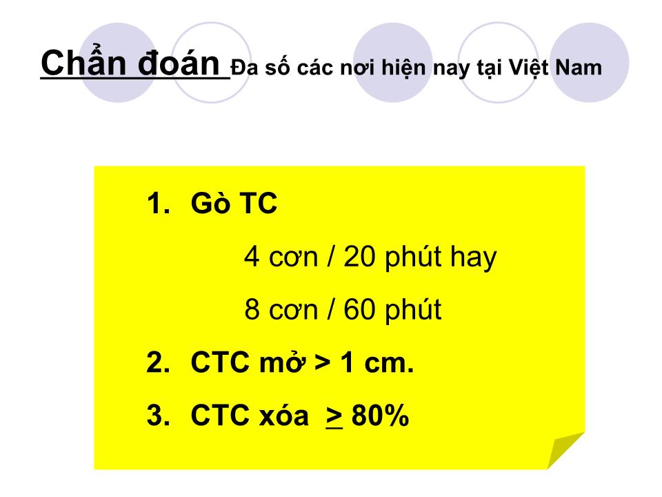 Bài giảng Dọa sanh non và ối rỉ - vỡ non - Huỳnh Nguyễn Khánh Trang trang 7