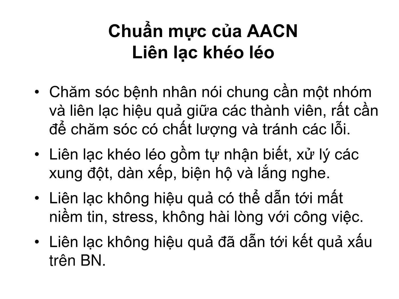 Vai trò của điều dưỡng quản lý tạo nên một môi trường làm việc lành mạnh trang 8