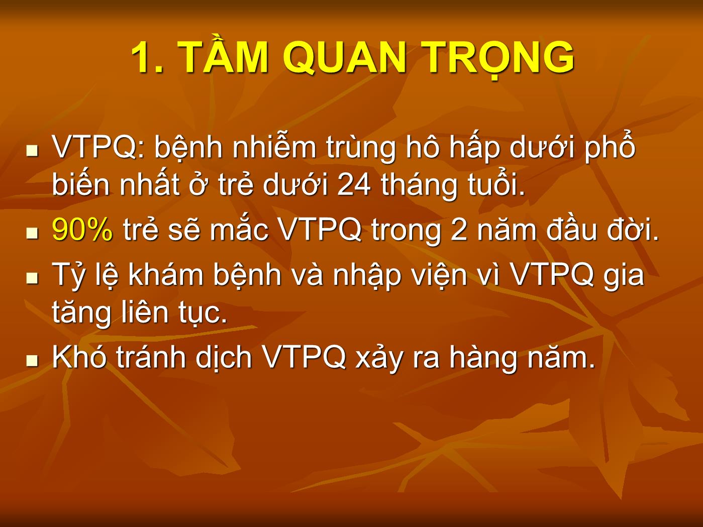 Bài giảng Viêm tiểu phế quản - Trần Anh Tuấn trang 5