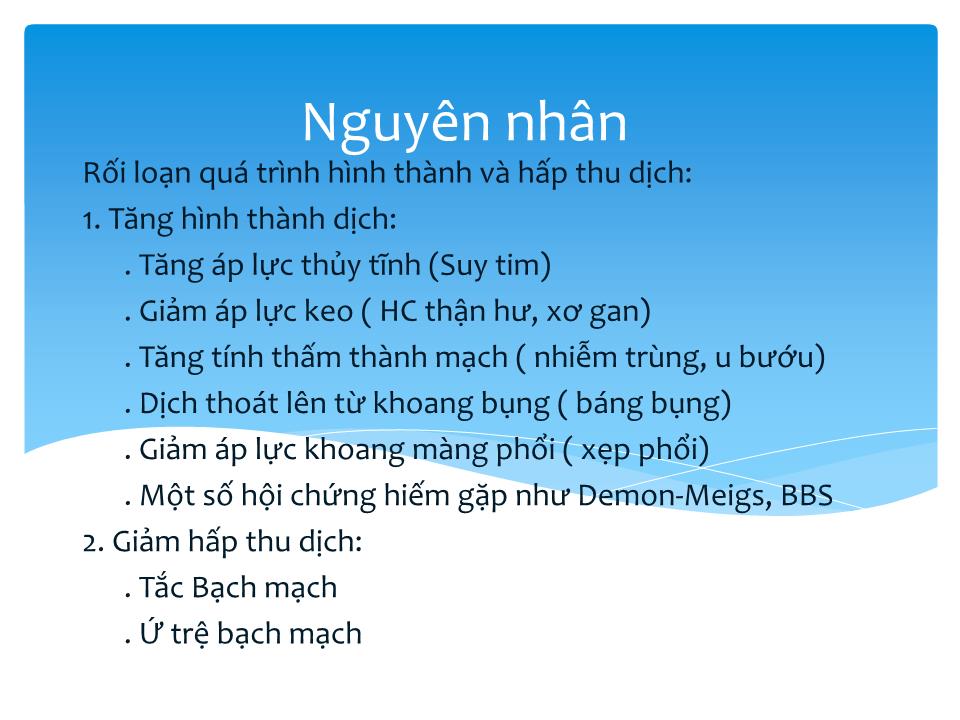 Bài giảng Tràn dịch màng phổi trang 6