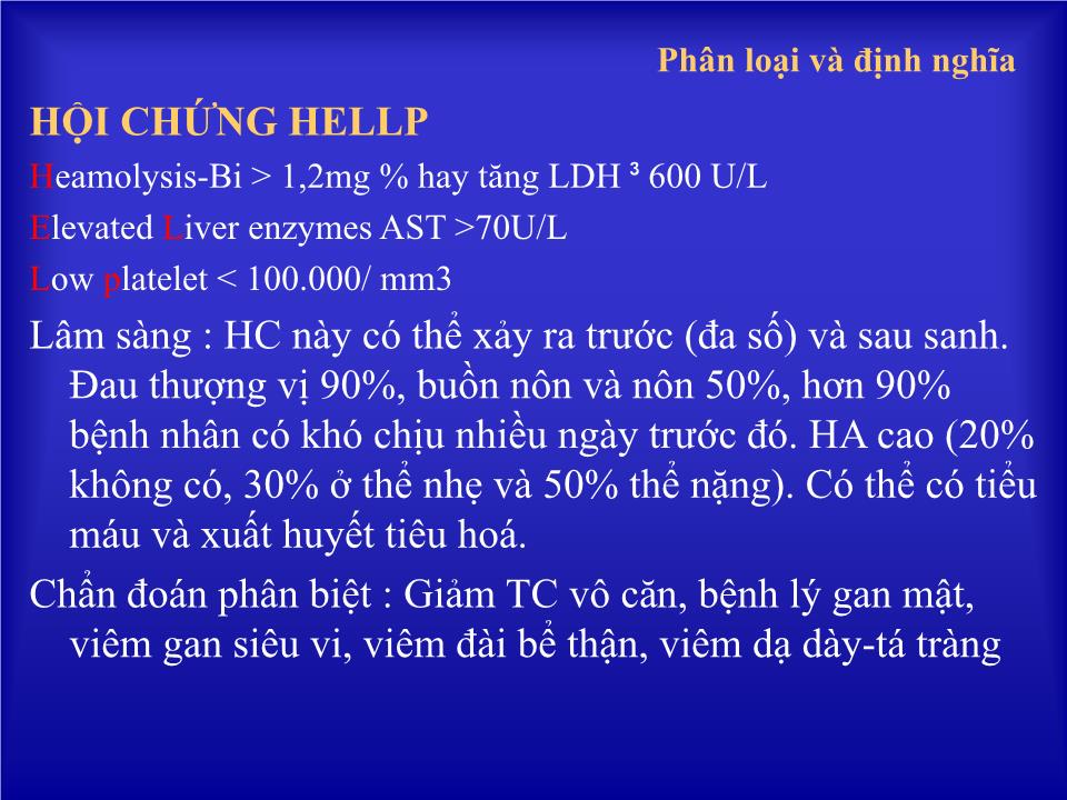 Bài giảng Cao huyết áp và thai kỳ - Huỳnh Nguyễn Khánh Trang trang 8