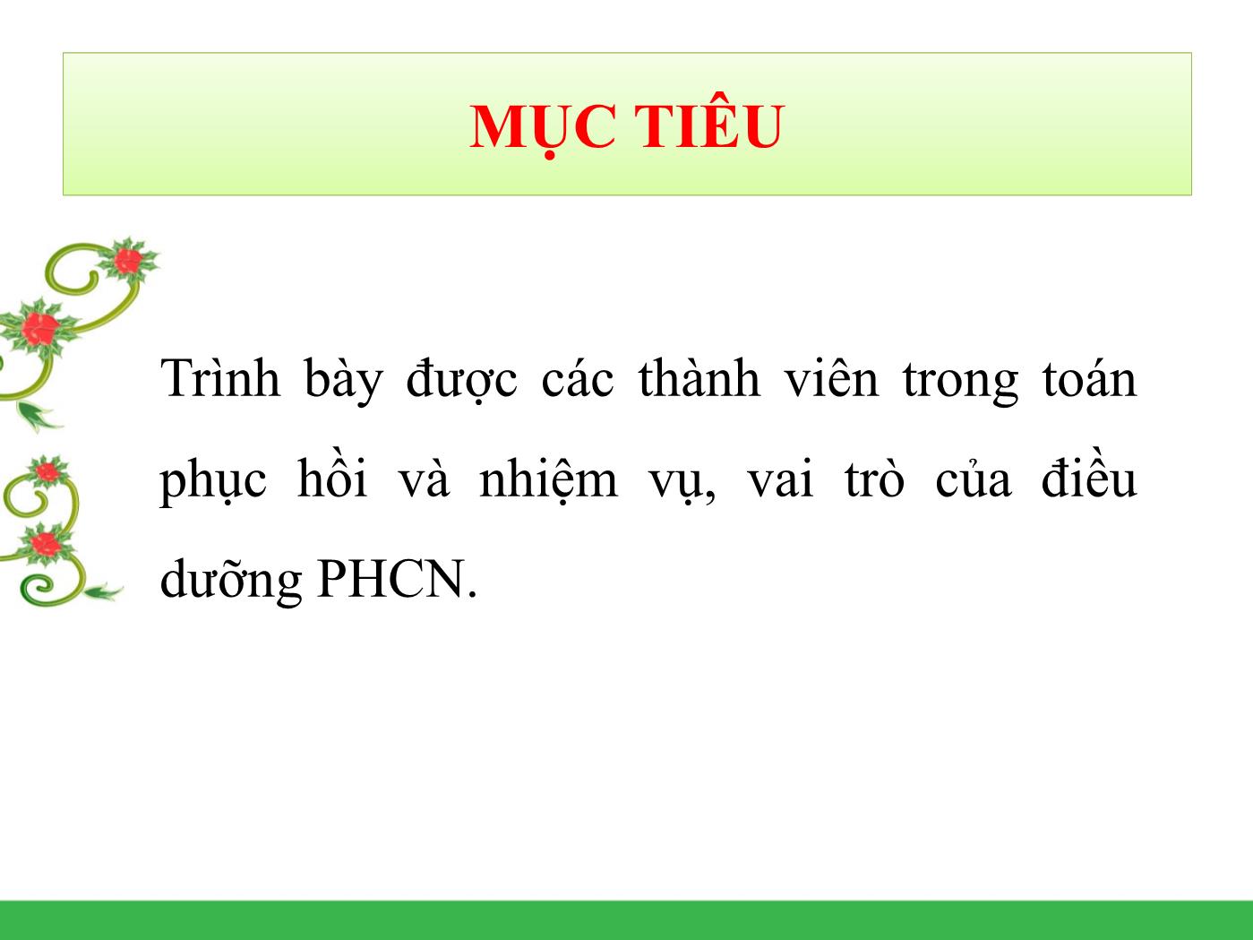 Vai trò & nhiệm vụ của điều dưỡng trong phục hồi chức năng - Hà Văn Châu trang 2