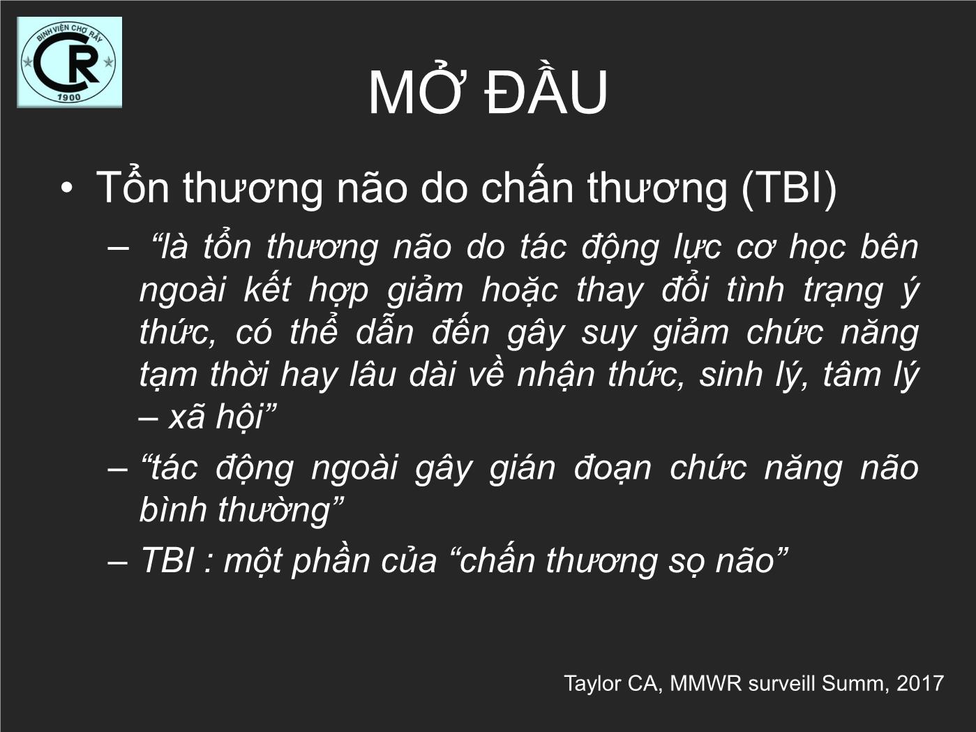 Hình ảnh tổn thương não do chấn thương - Lê Văn Phước trang 4