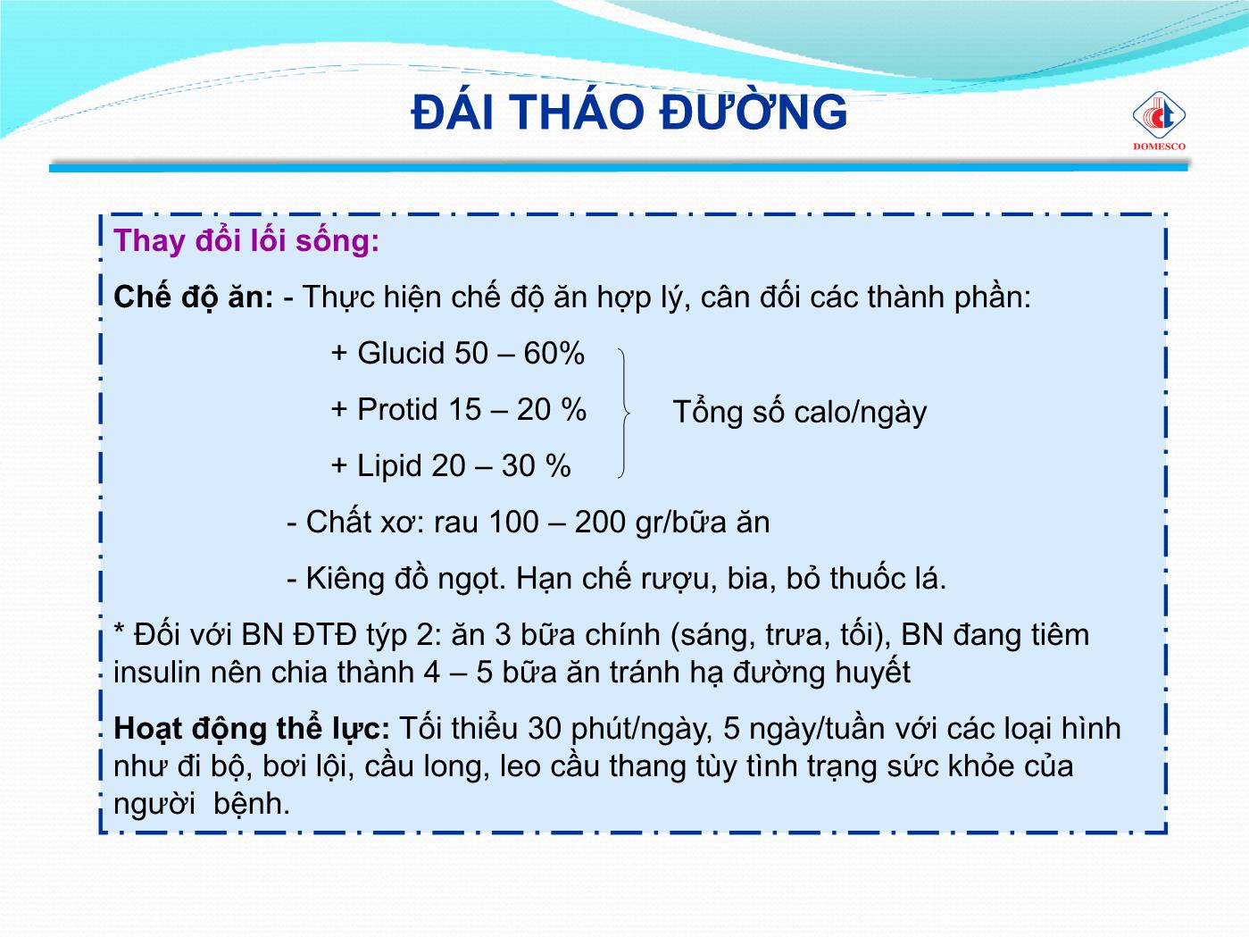 Bài giảng Insulin và đường huyết - Phạm Thị Ngọc Điệp trang 10