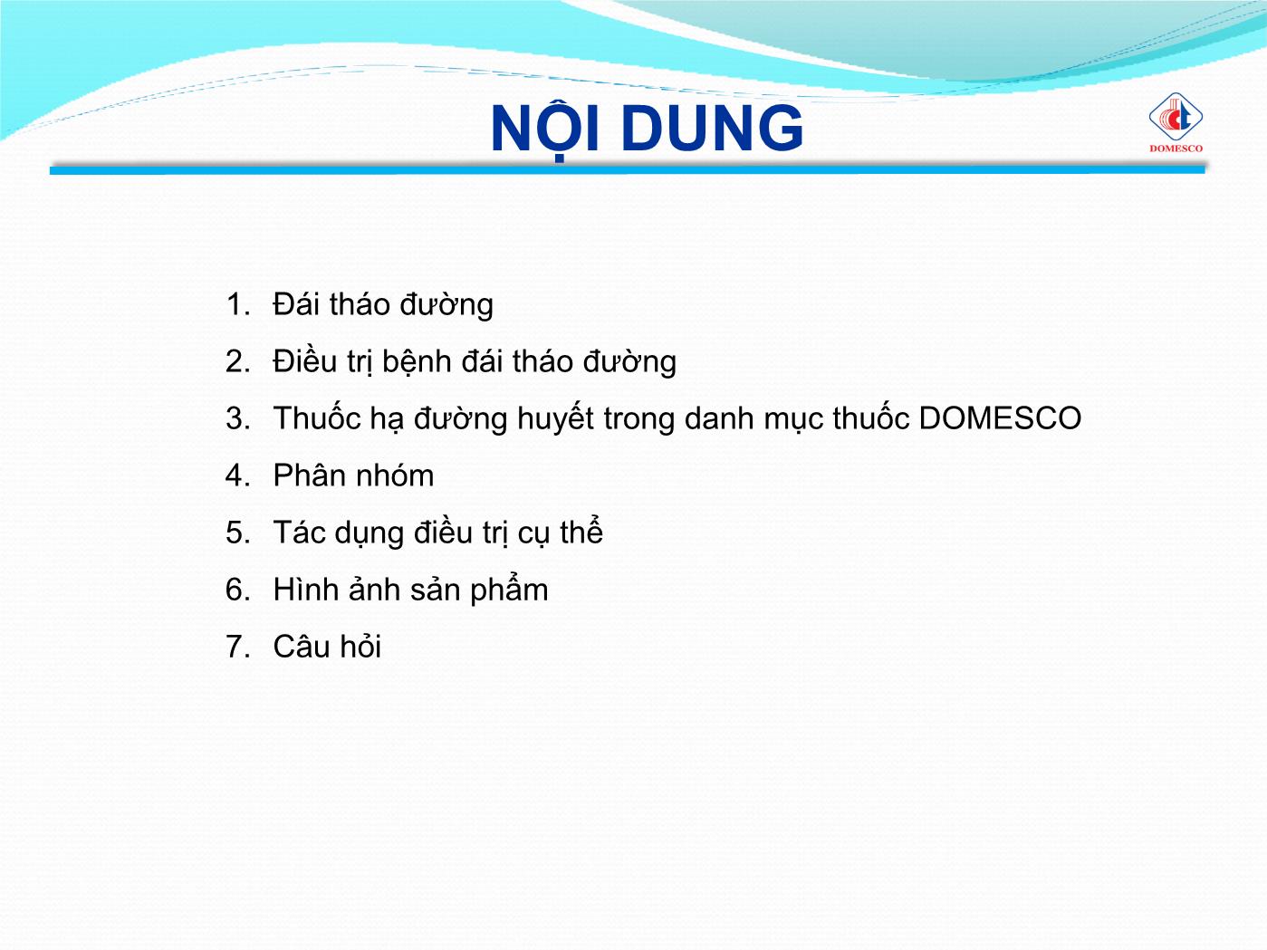 Bài giảng Insulin và đường huyết - Phạm Thị Ngọc Điệp trang 2