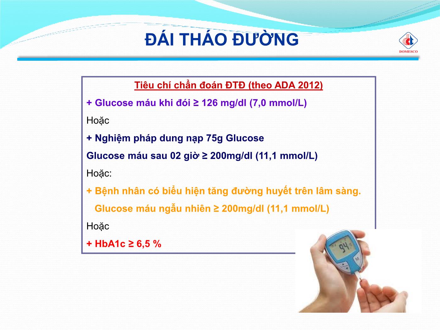 Bài giảng Insulin và đường huyết - Phạm Thị Ngọc Điệp trang 4