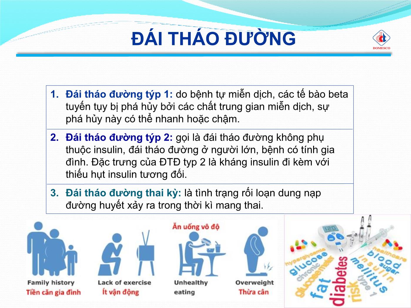 Bài giảng Insulin và đường huyết - Phạm Thị Ngọc Điệp trang 6