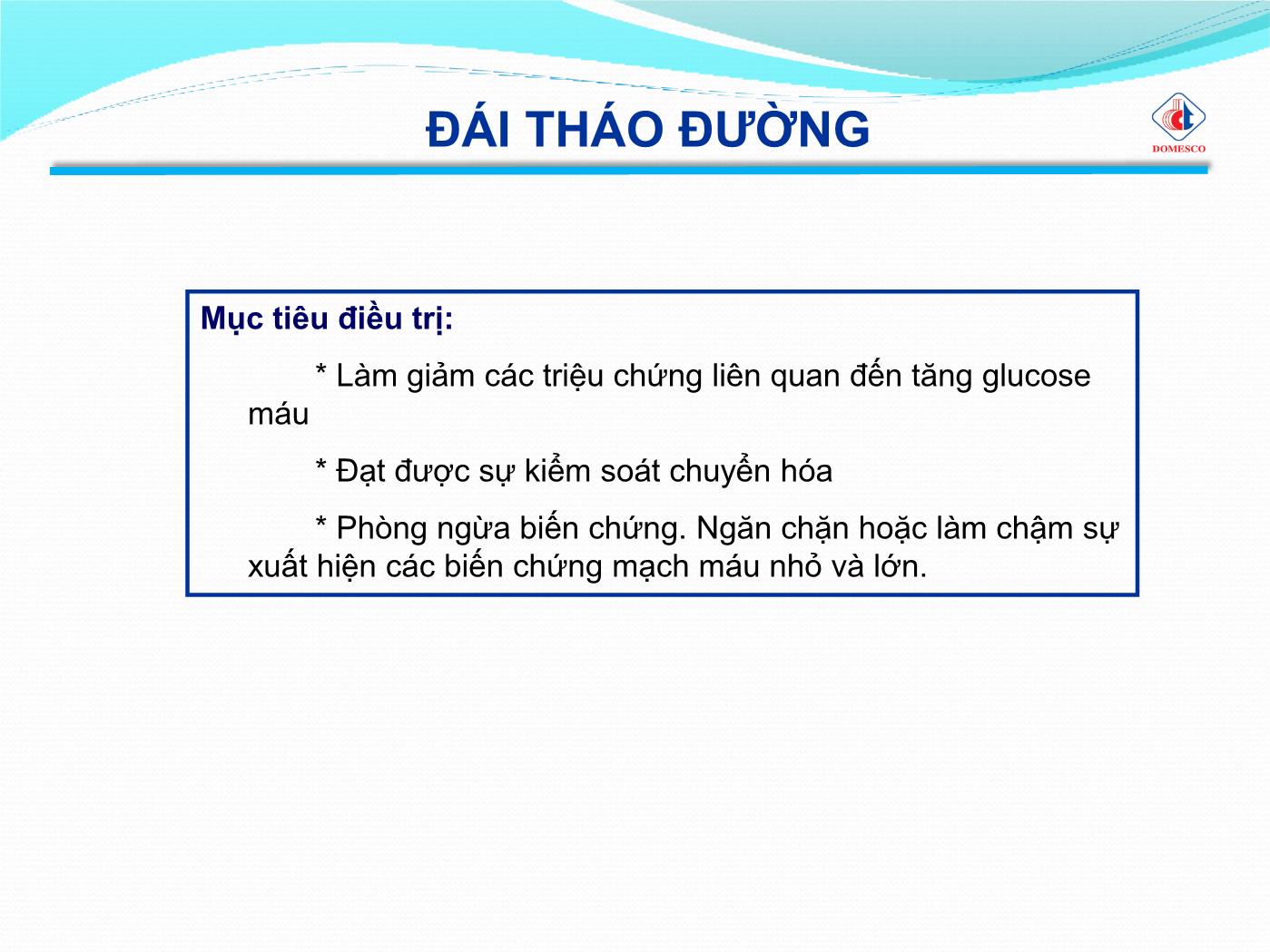 Bài giảng Insulin và đường huyết - Phạm Thị Ngọc Điệp trang 8