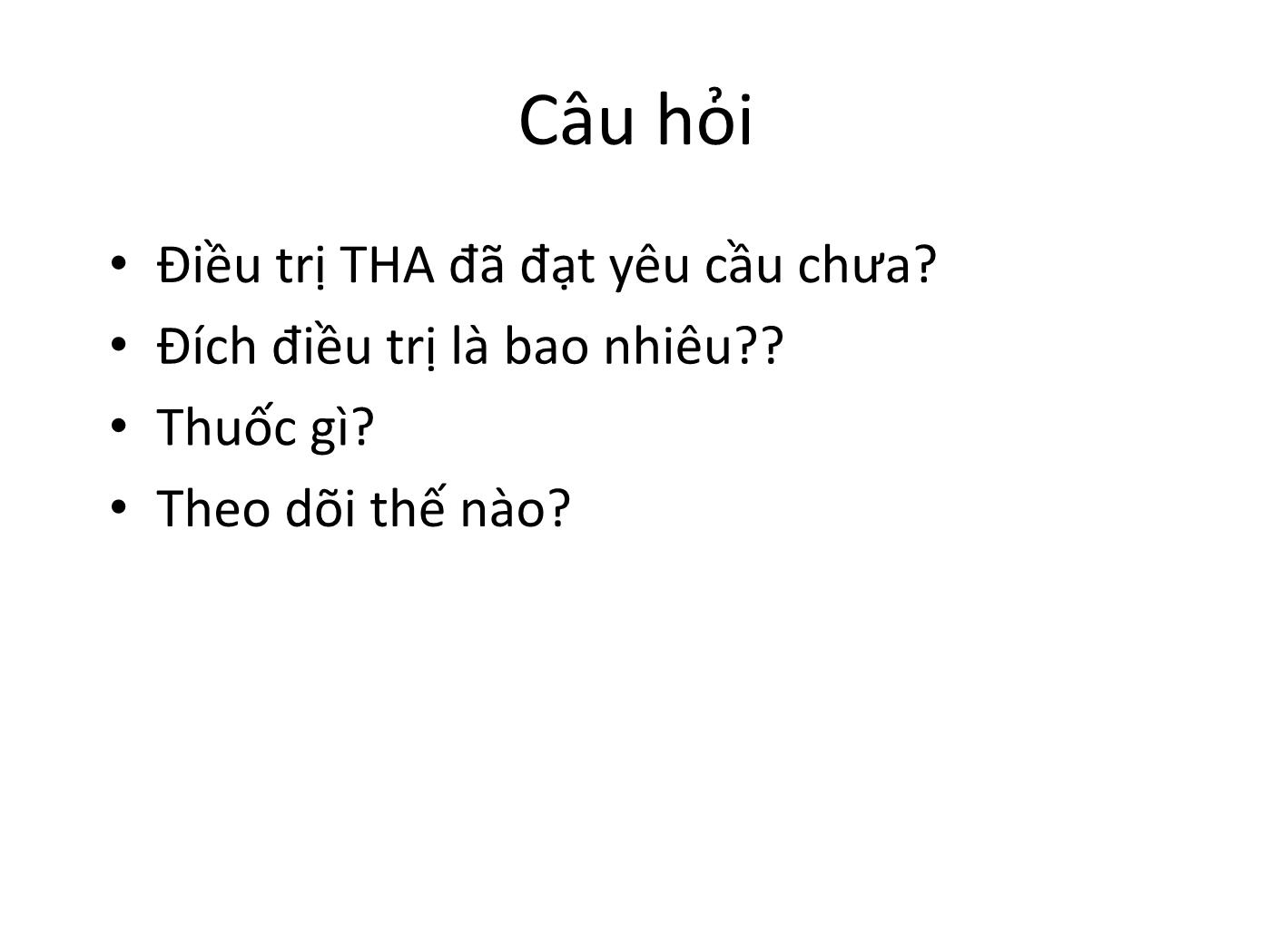 Cập nhật điều trị tăng huyết áp ở bệnh nhân đái tháo đường - Phạm Mạnh Hùng trang 3