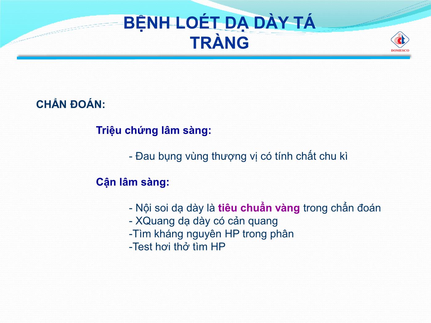 Bài giảng Kháng Acid & chống loét tiêu hóa - Phạm Thị Ngọc Điệp trang 5