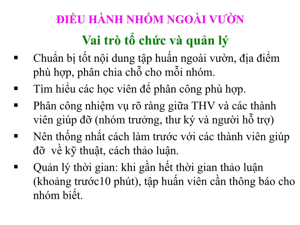 Kỹ năng điều hành nhóm trang 7