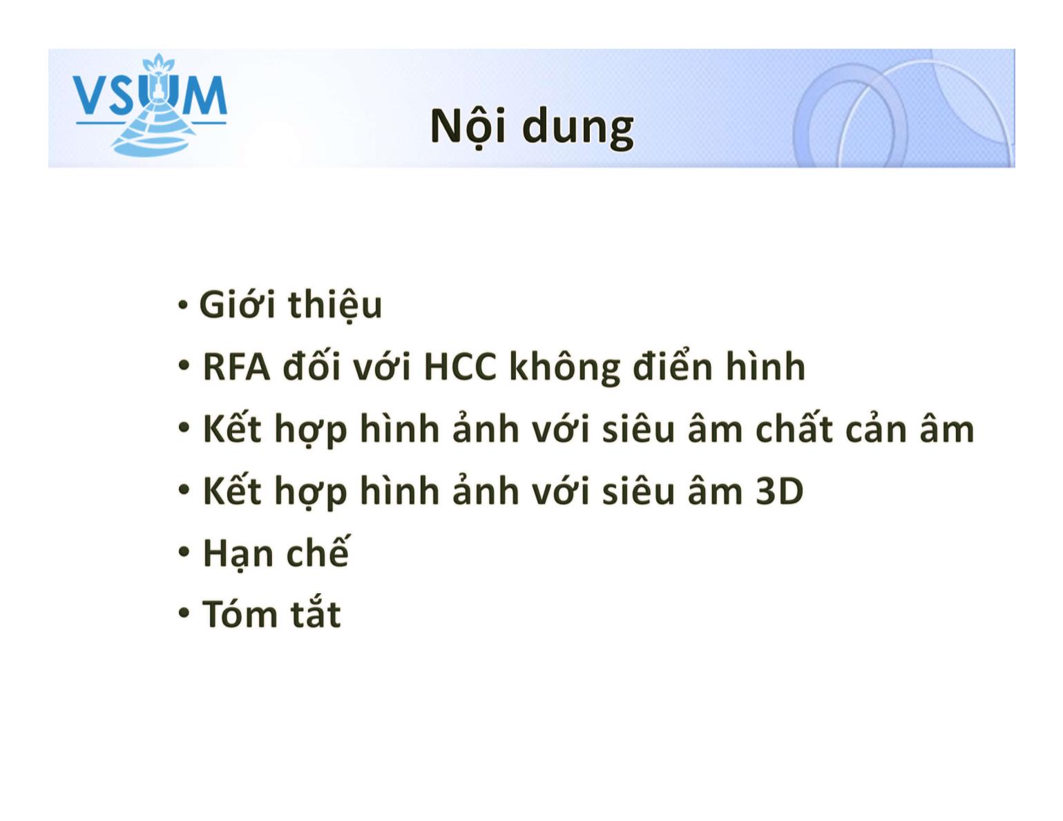 Kĩ thuật kết hợp hình ảnh trong đốt sóng cao tần (RFA) điều trị HCC trang 3