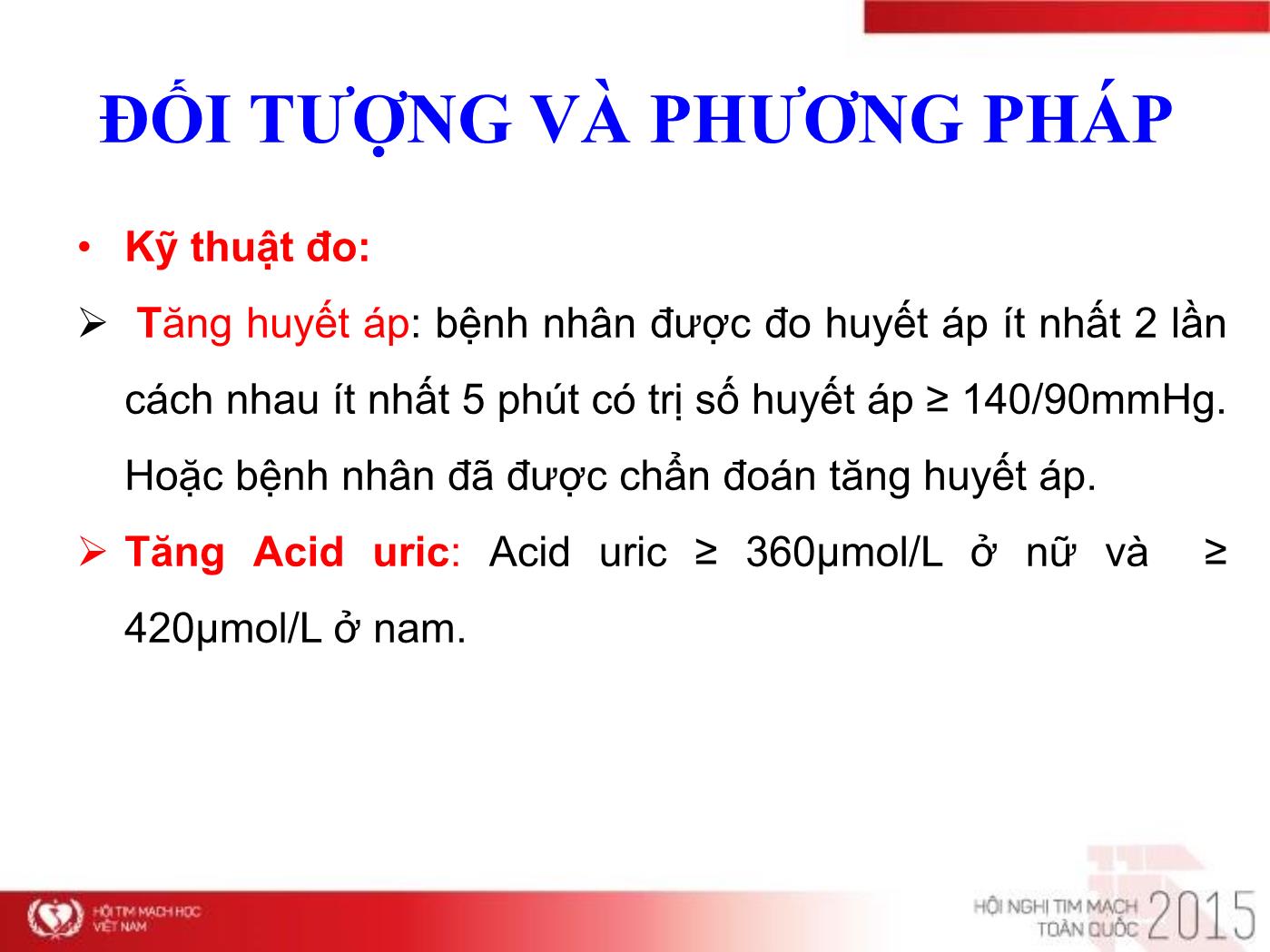 Mối liên quan giữa Acid Uric máu với độ dày lớp nội trung mạc động mạch cảnh ở bệnh nhân tăng huyết áp - Lý Huy Khanh trang 9