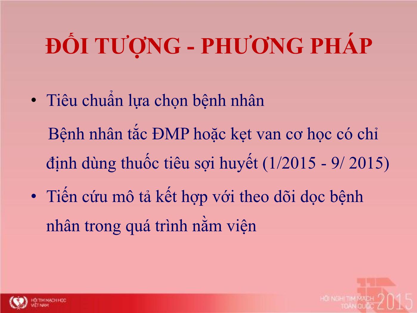 Một số nhận xét về hiệu quả điều trị của thuốc tiêu sợi huyết Alteplase tại Viện tim mạch Việt Nam trang 10