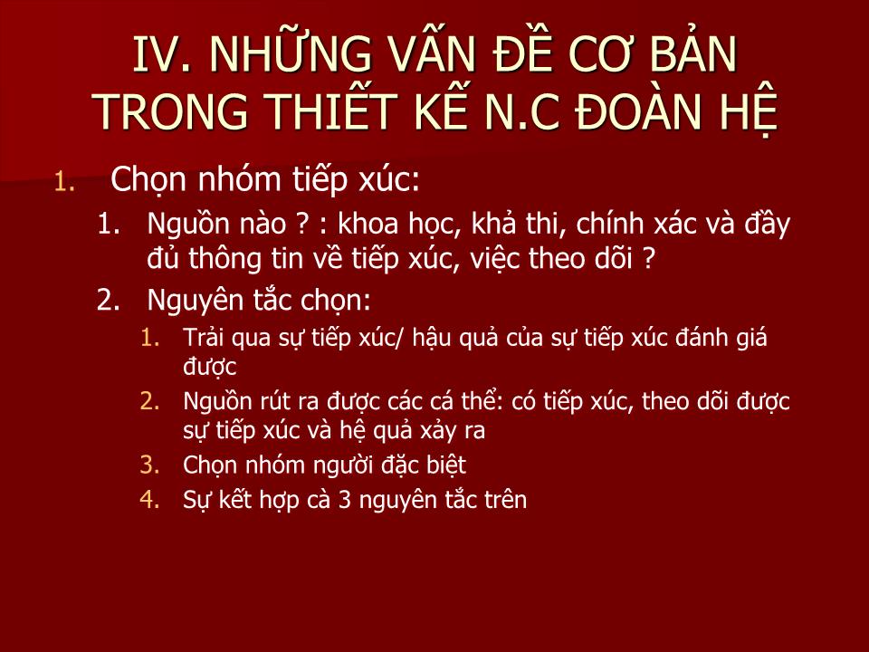 Bài giảng Nghiên cứu đoàn hệ Cohort Studies - Lê Hoàng Ninh trang 8